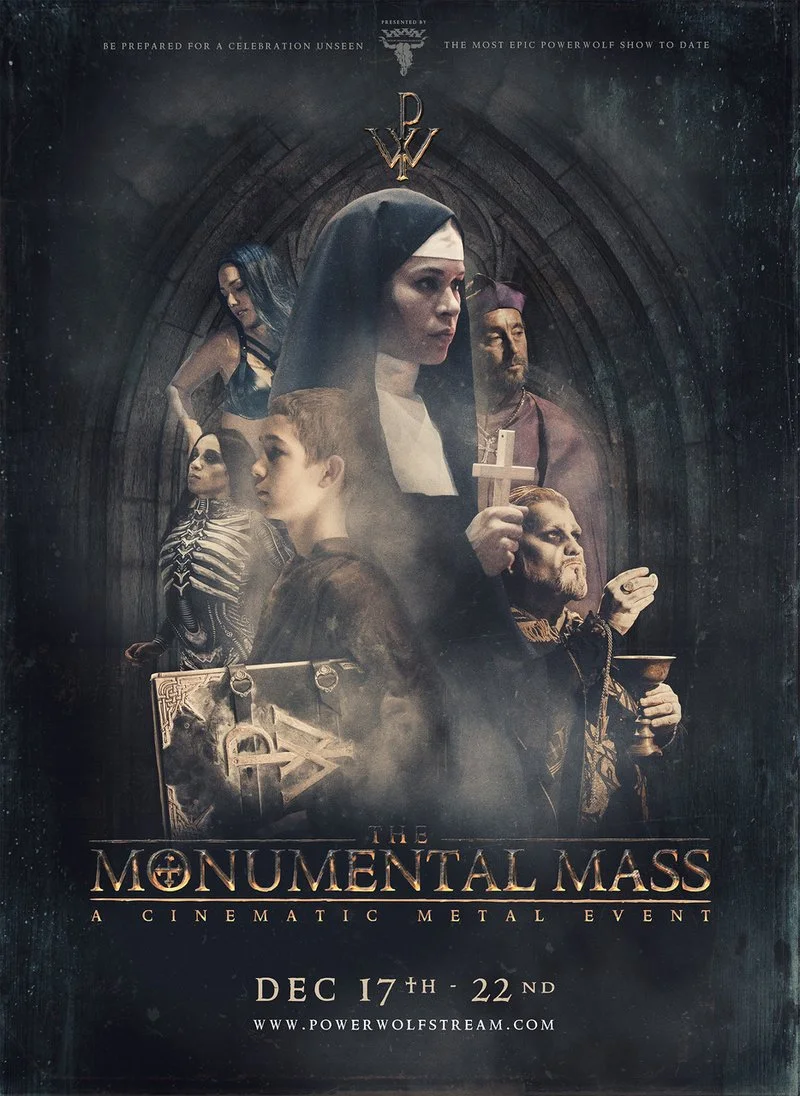 Poster van Powerwolf: The Monumental Mass - A Cinematic Metal Event