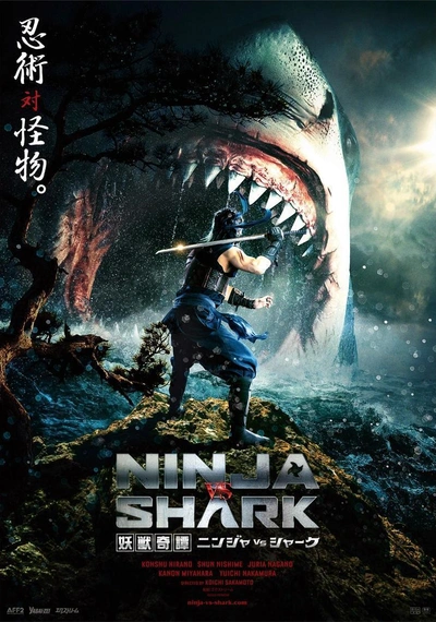 Poster Ninja vs Shark