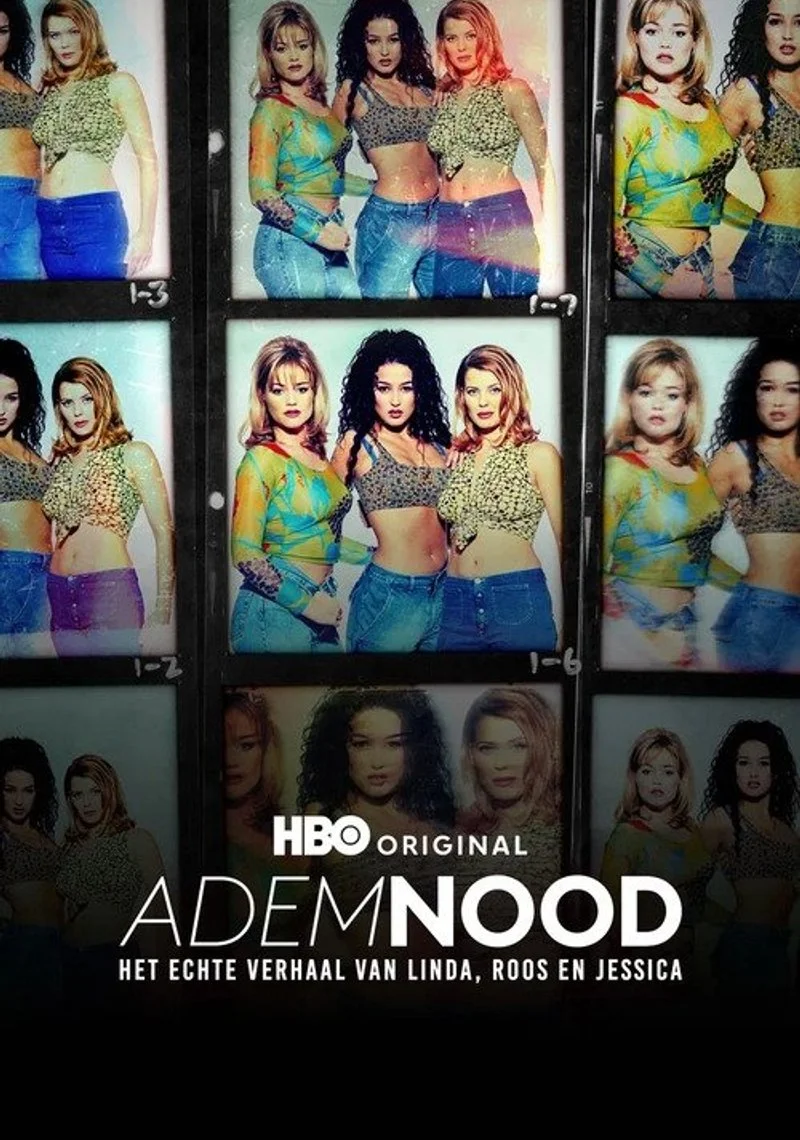 Poster van Ademnood: het echte verhaal van Linda, Roos & Jessica