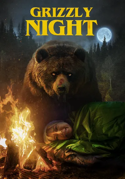 Poster Grizzly Night