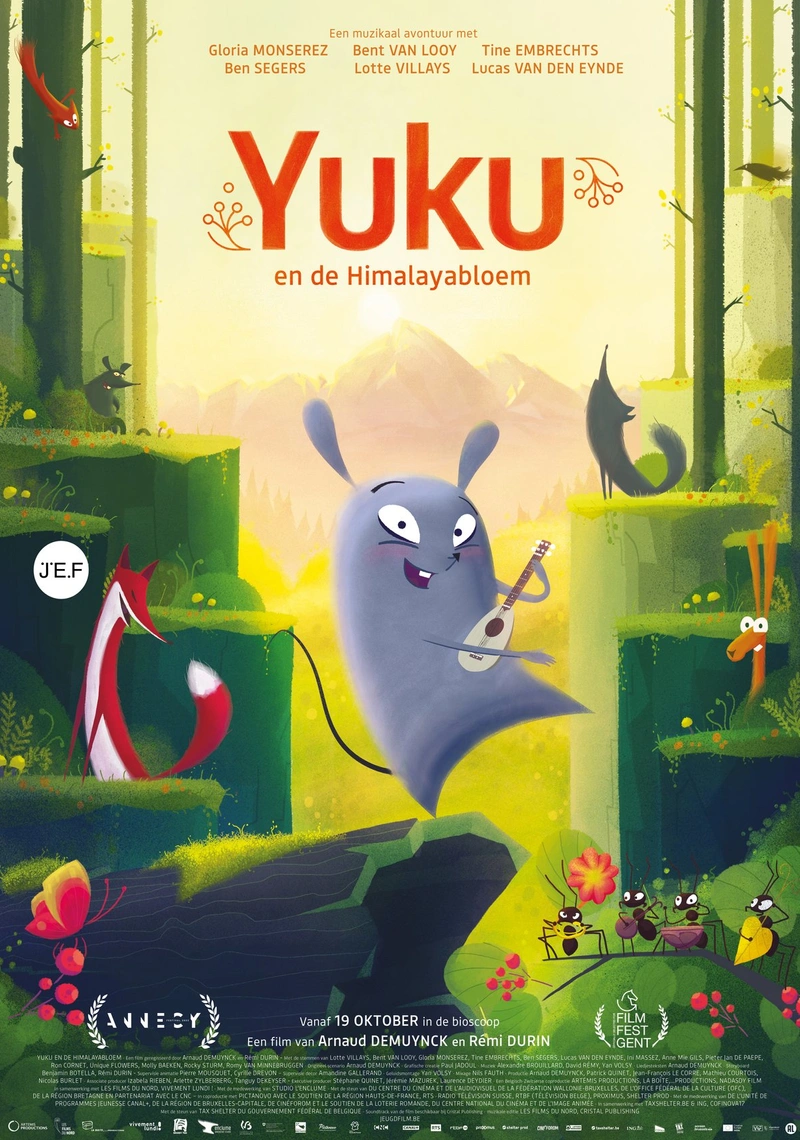 Poster van Yuku en de Himalayabloem