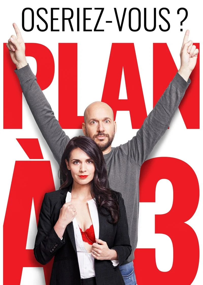 Poster van Le trip à trois