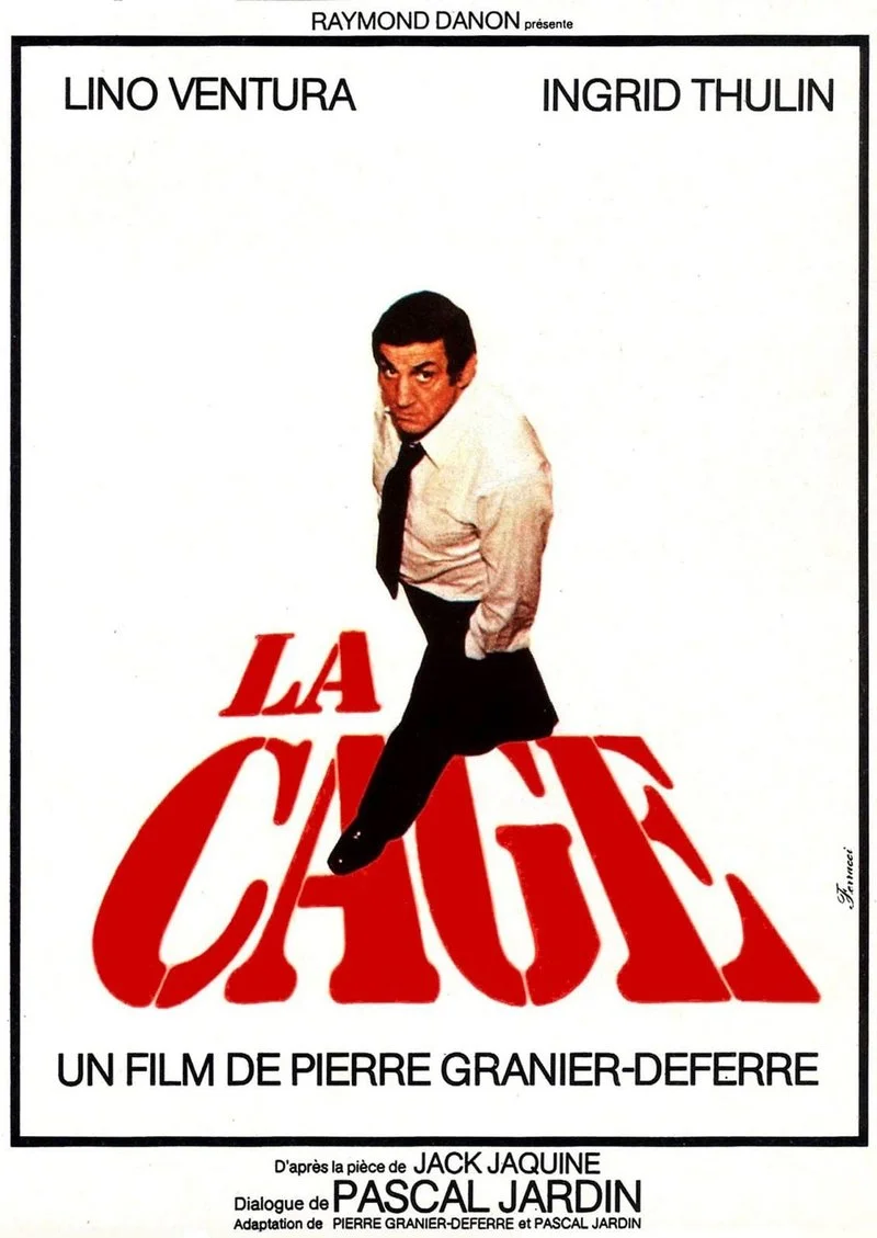 Poster van La cage