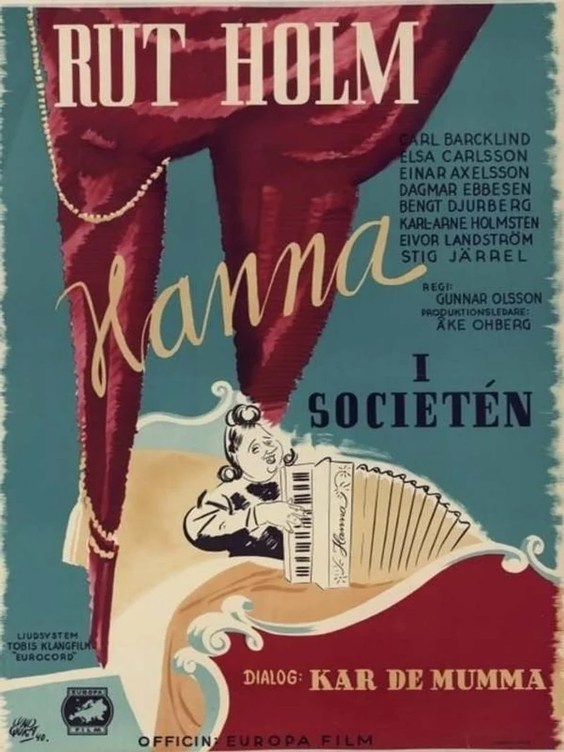 Poster van Hanna in Society