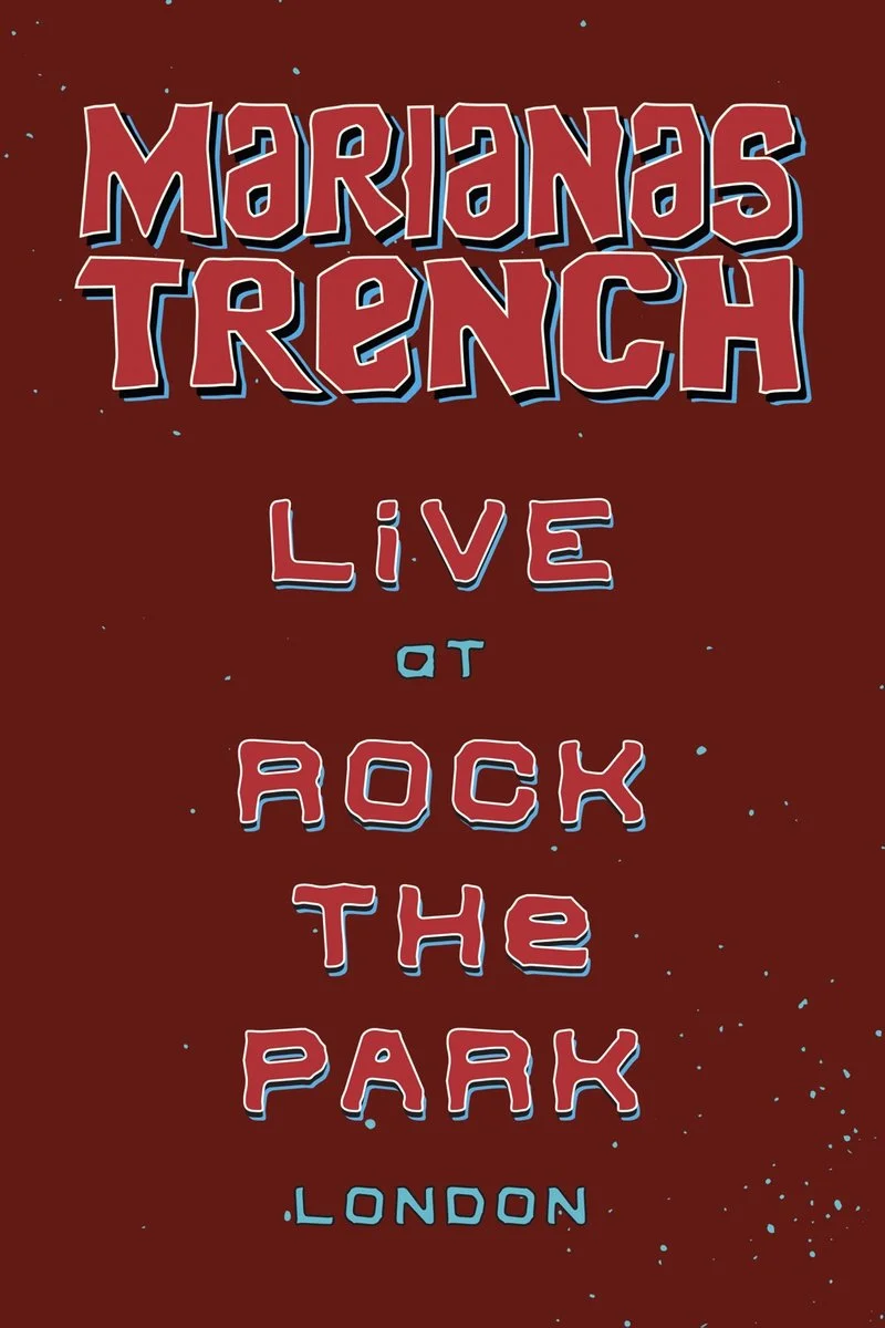 Affiche de Marianas Trench Live at Rock the Park London