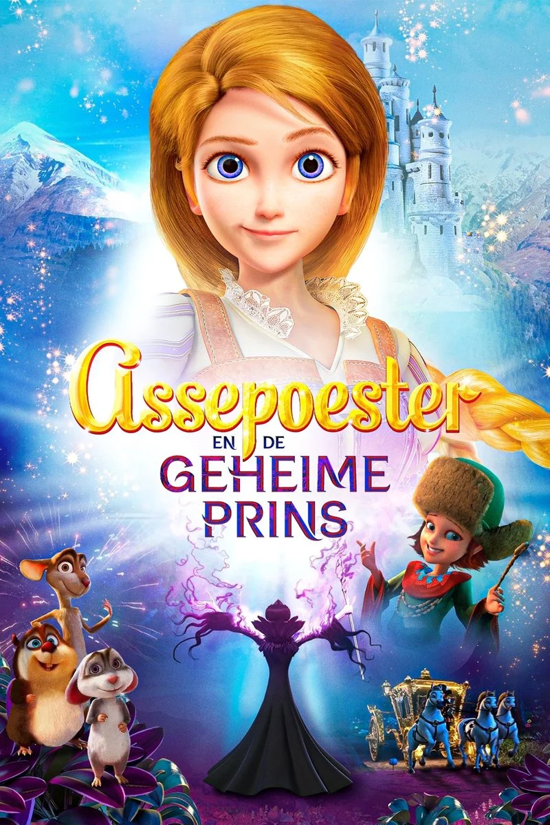 Poster van Assepoester en de Geheime Prins