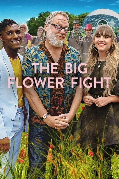 Affiche La Grande Bataille des fleurs
