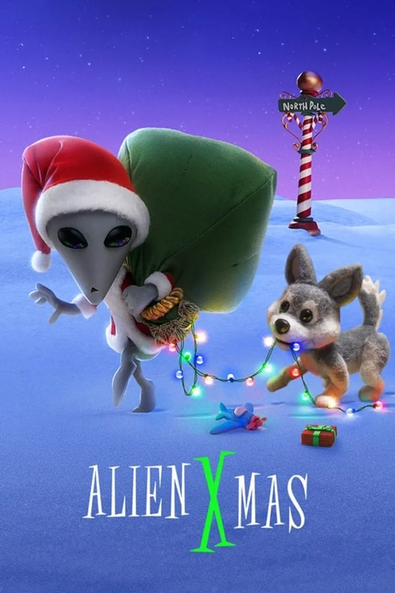 Poster van Alien Xmas