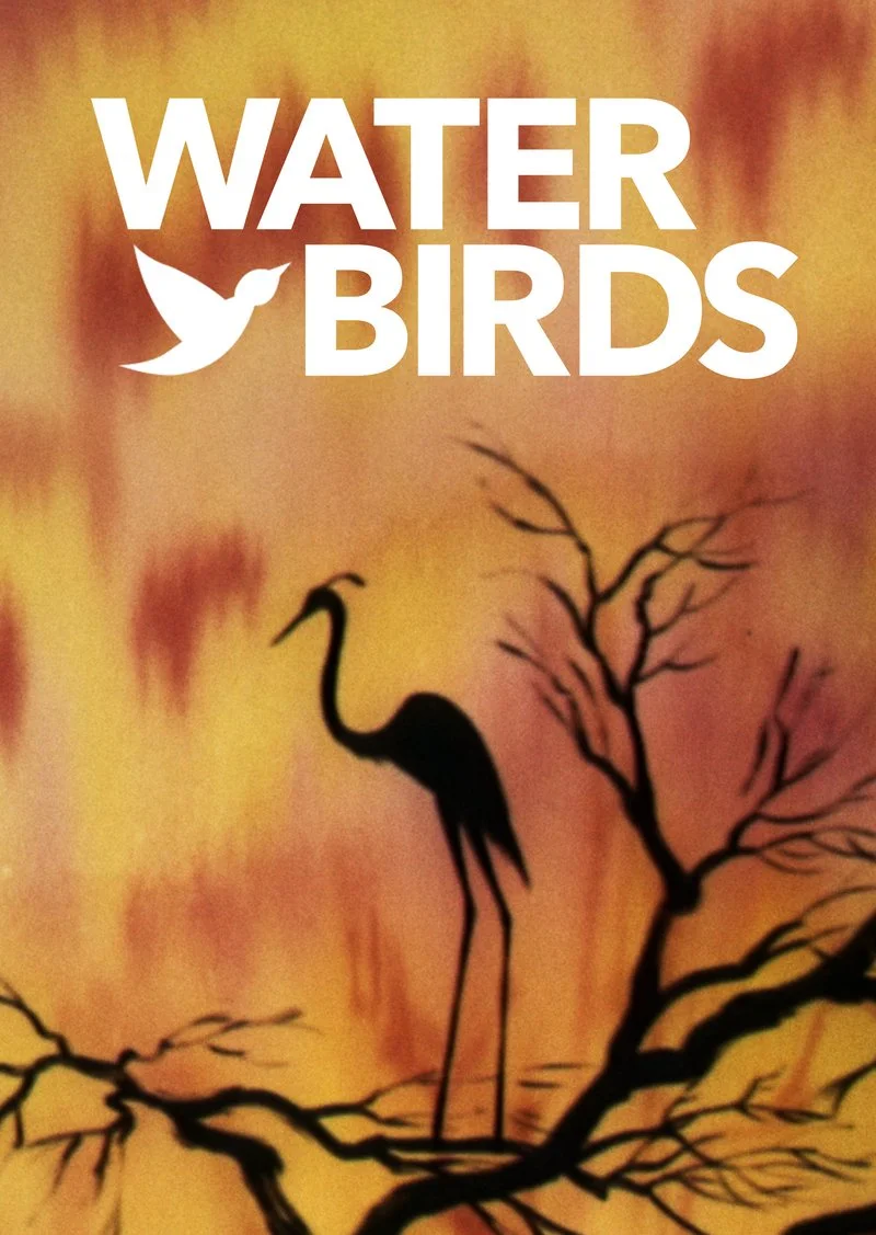 Poster van Water Birds