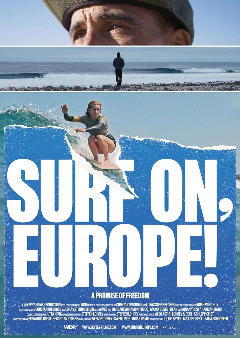Poster van Surf on, Europe!