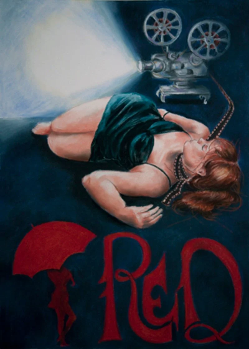 Poster van RED & BLACK