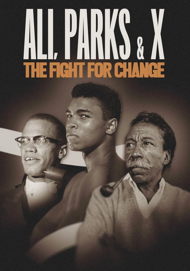 Poster van Ali, Parks & X: The Fight For Change