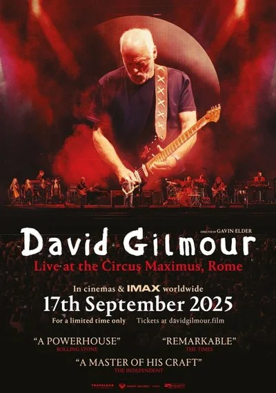 Poster David Gilmour Live at the Circus Maximus, Rome