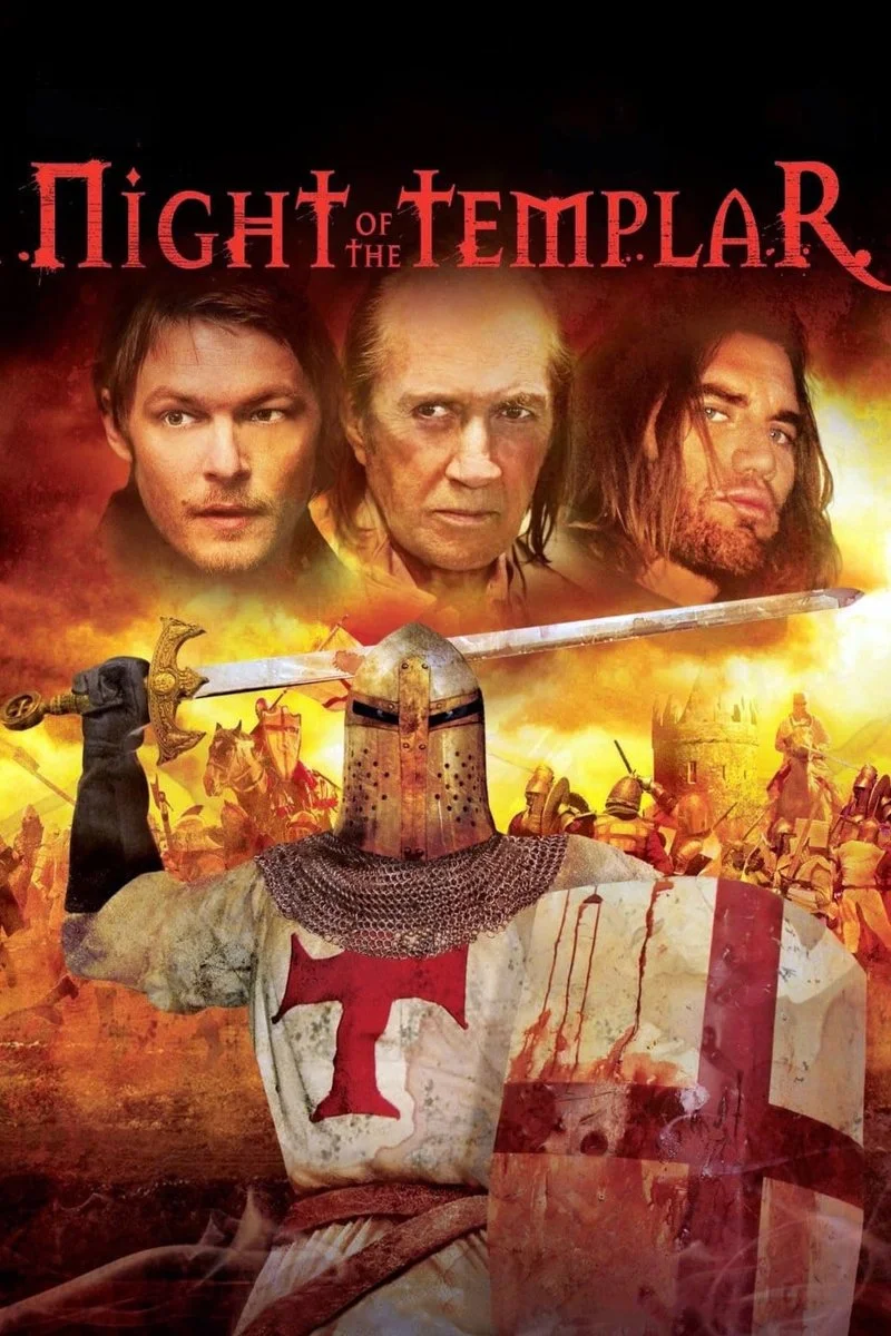 Poster van La nuit du templier