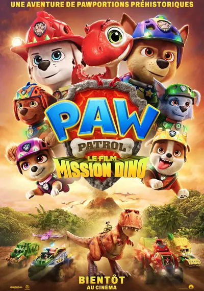 Affiche La Pat' Patrouille : Le film mission Dino