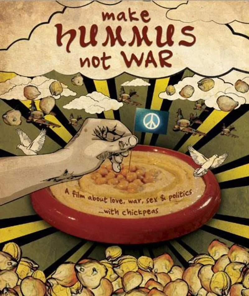 Poster van Make Hummus Not War