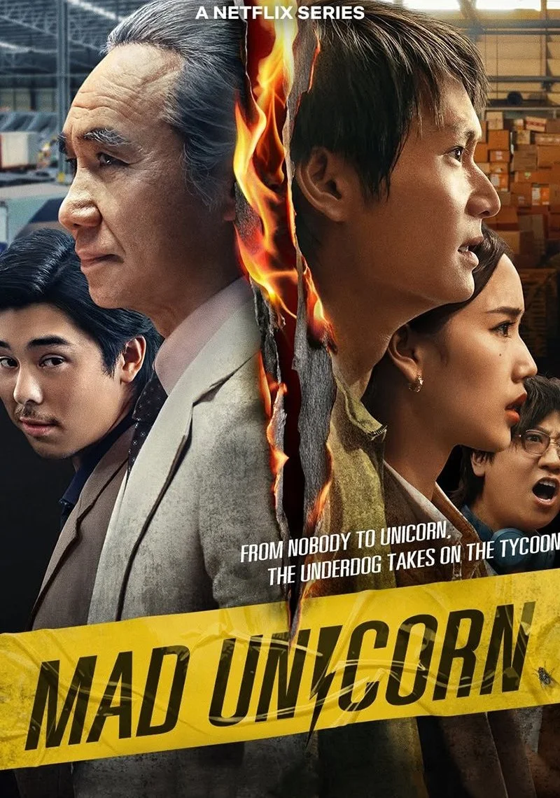 Poster van Mad Unicorn