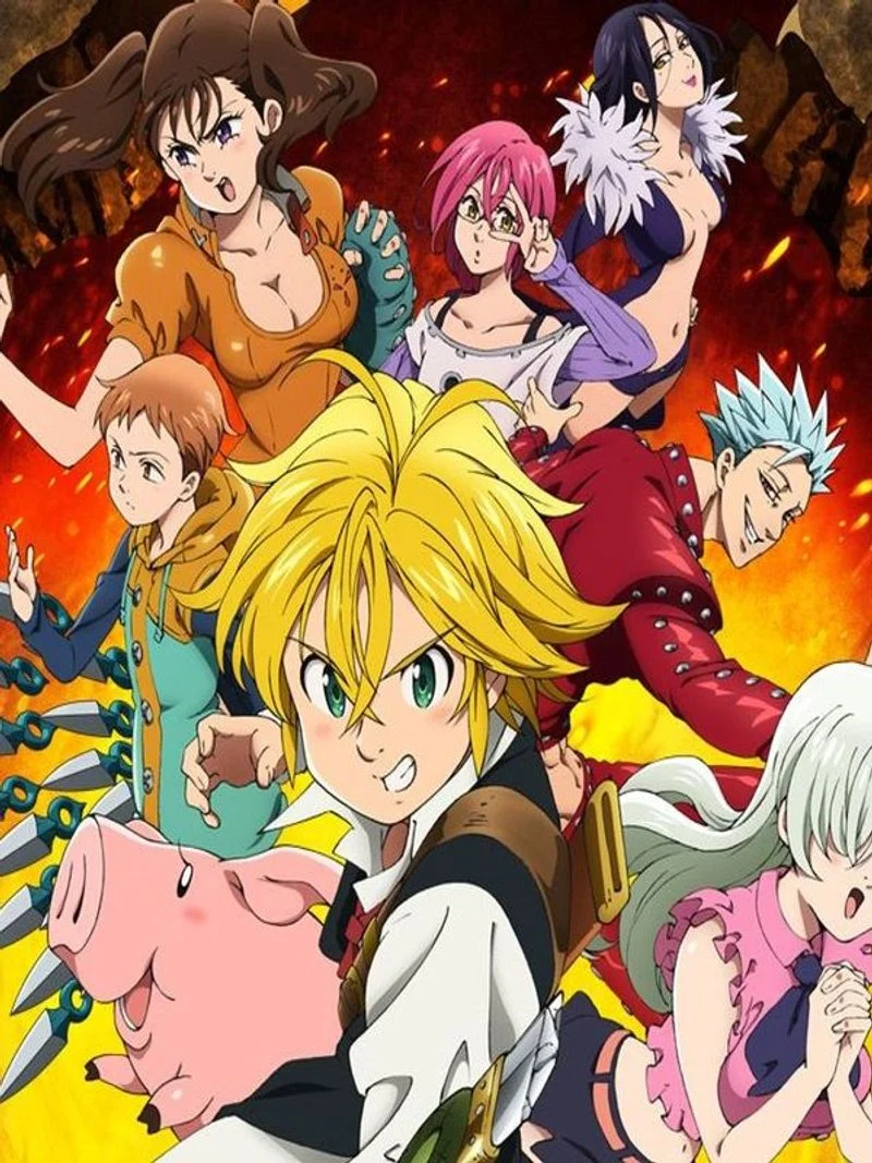 Poster van The Seven Deadly Sins