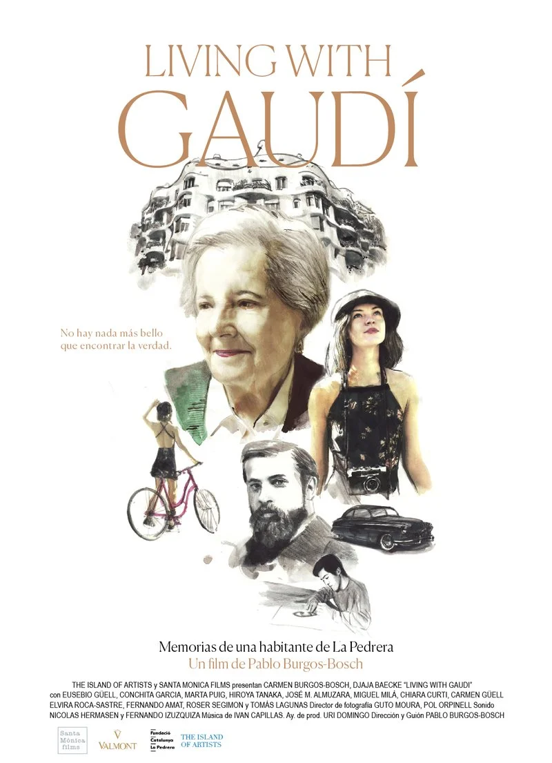 Poster van Living with Gaudí