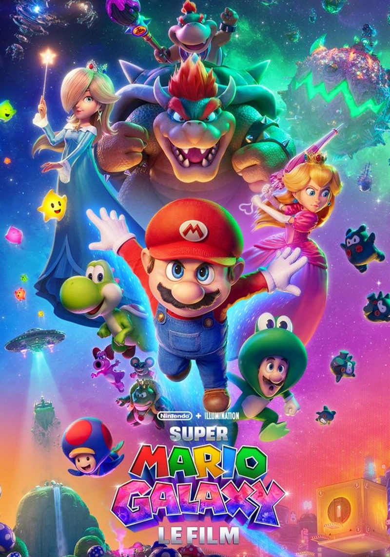 Affiche de Super Mario Galaxy Le Film