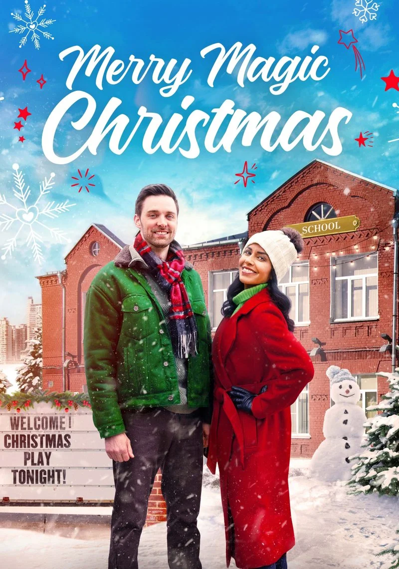 Poster van Merry Magic Christmas