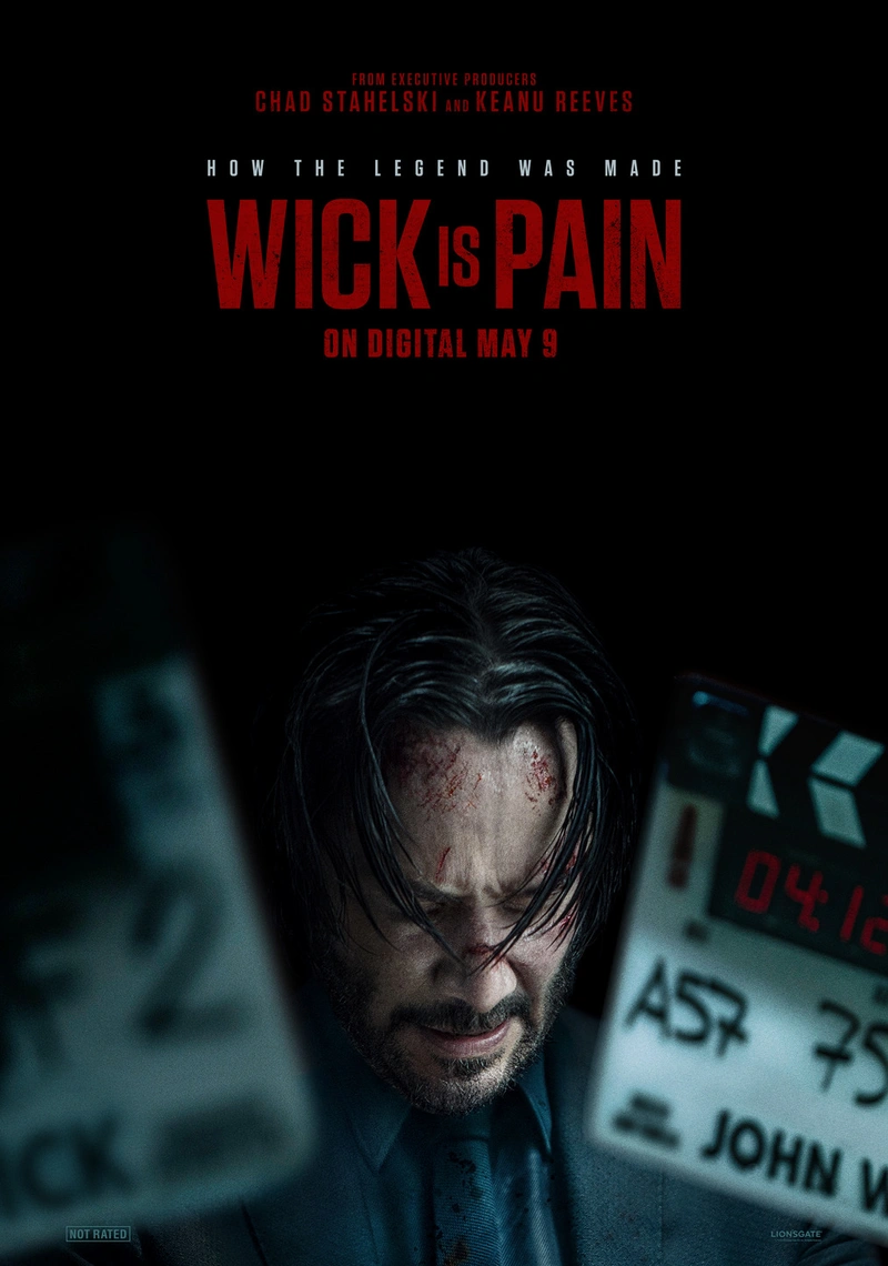 Poster van Wick Is Pain