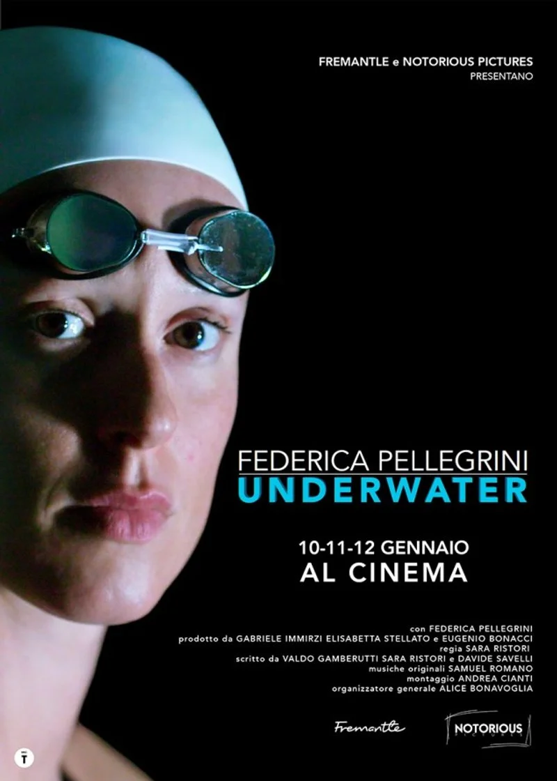 Poster van Federica Pellegrini - Underwater