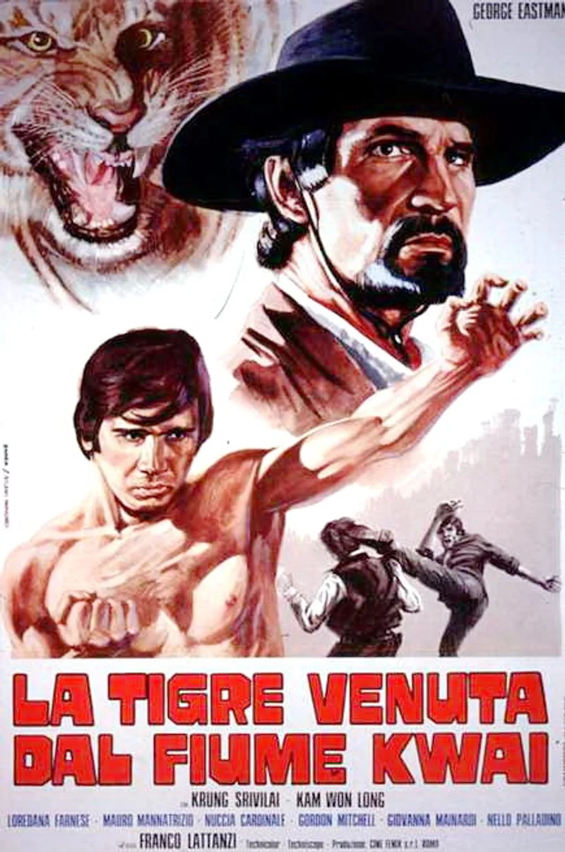 Affiche de Le Tigre de la Rivière Kwai