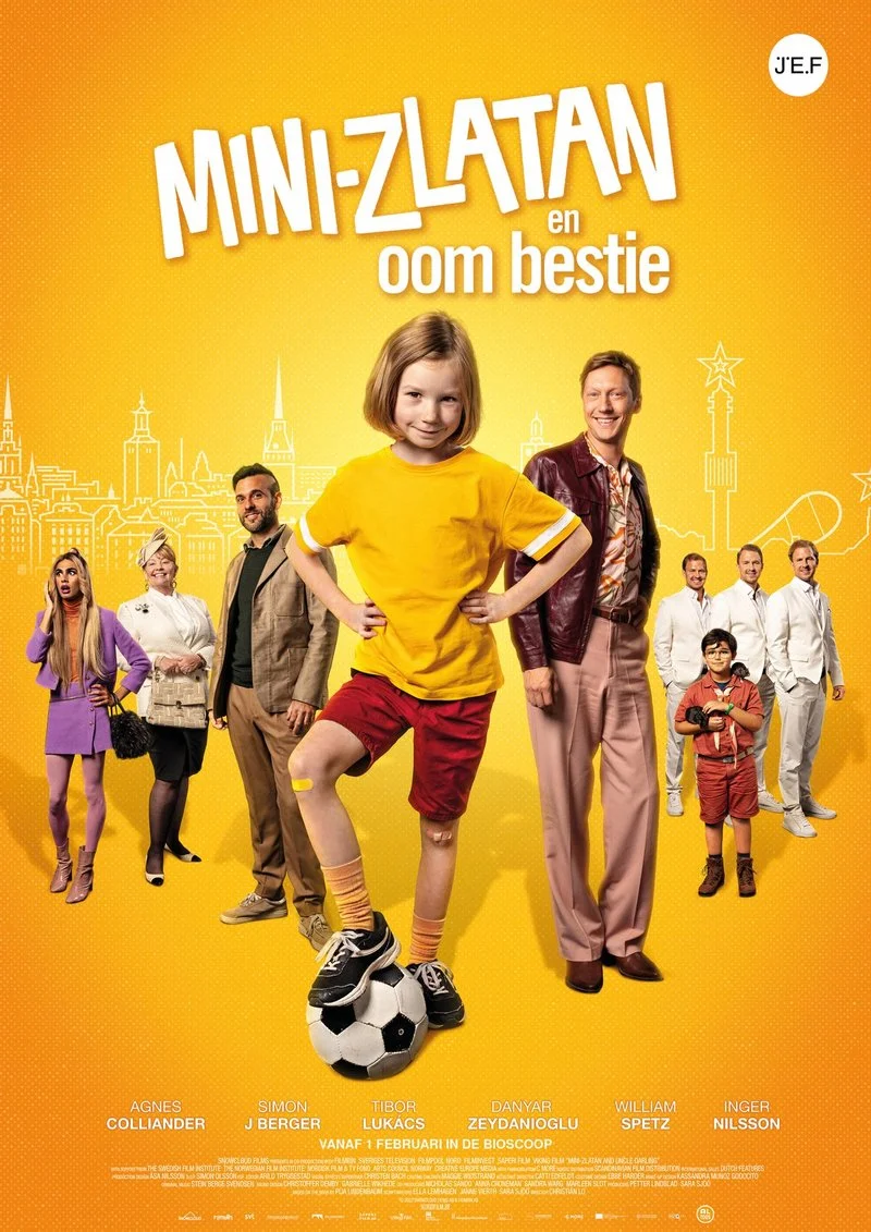 Poster van Mini-Zlatan en oom Bestie