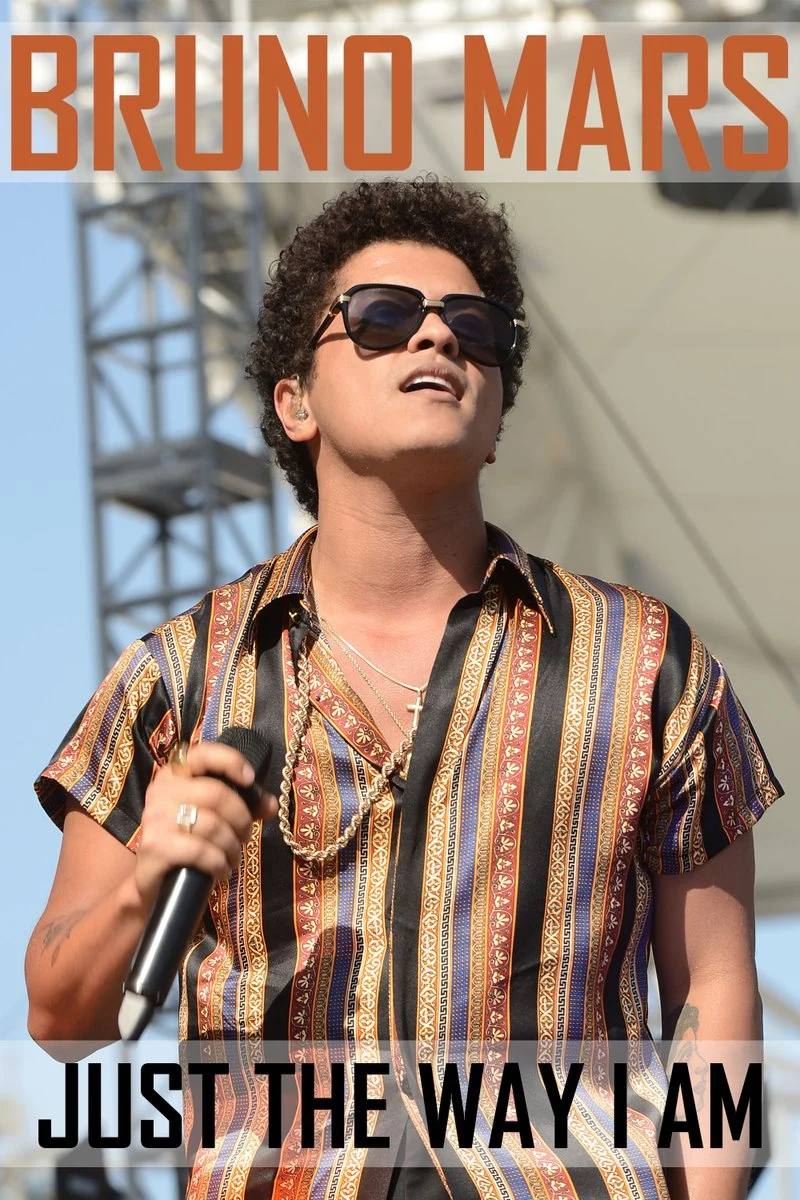 Affiche de Bruno Mars: Just the Way I Am