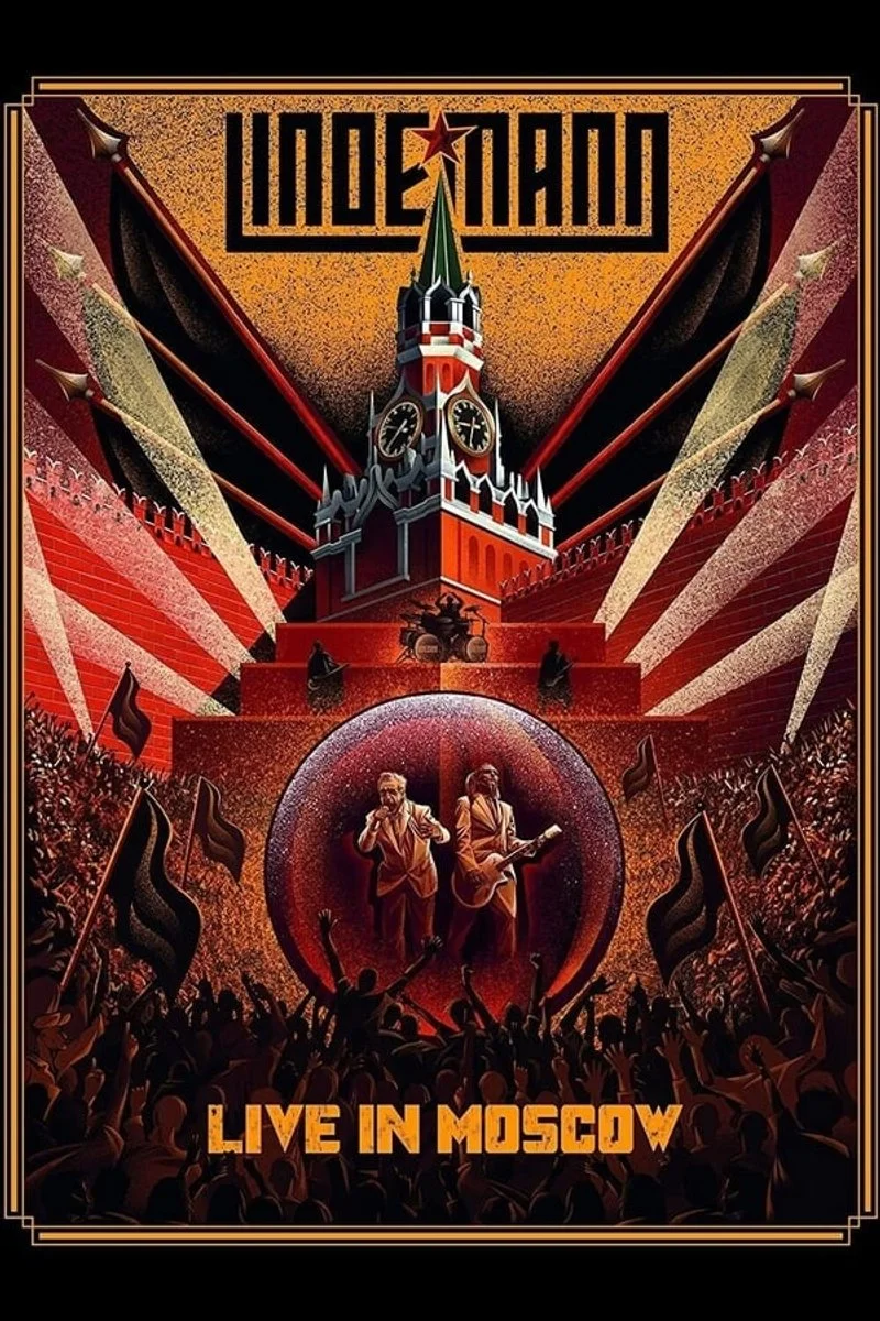 Poster van Live in Moscow