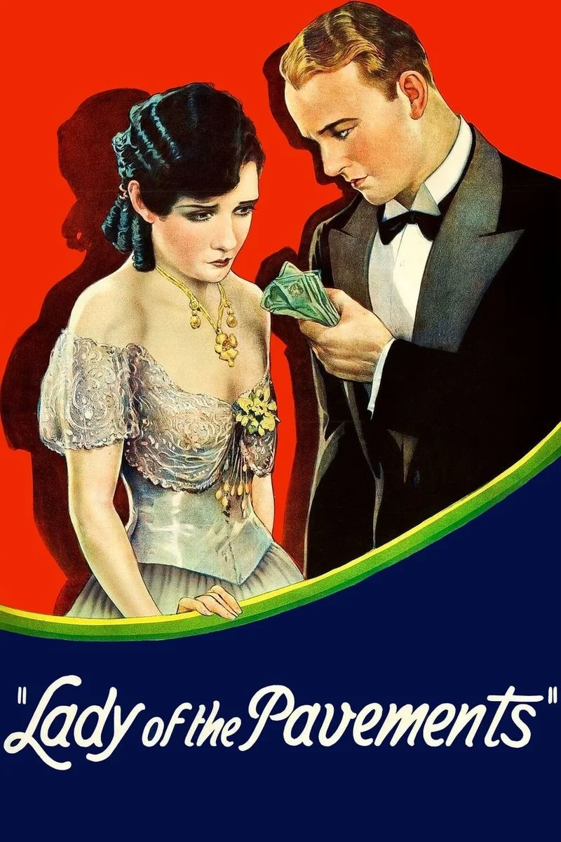 Poster van Lady of the Pavements