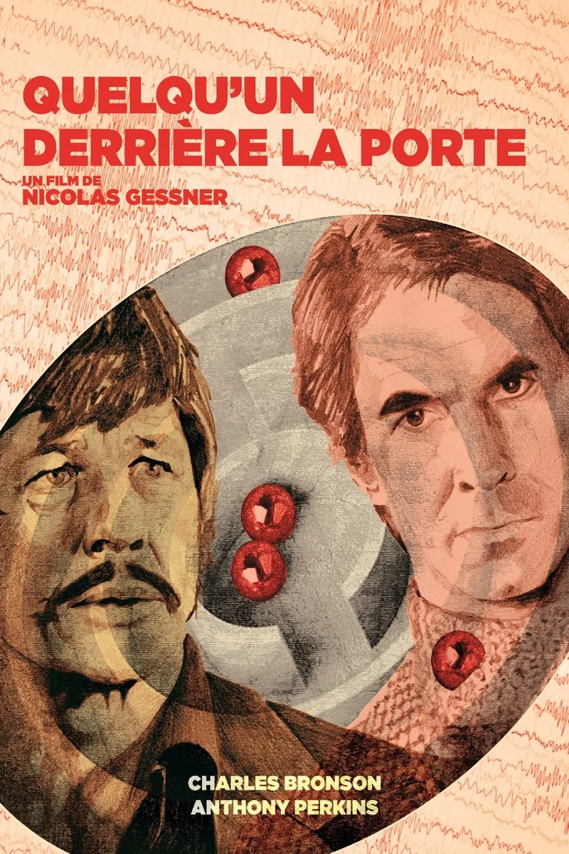 Poster van Quelqu'un Derrière La Porte