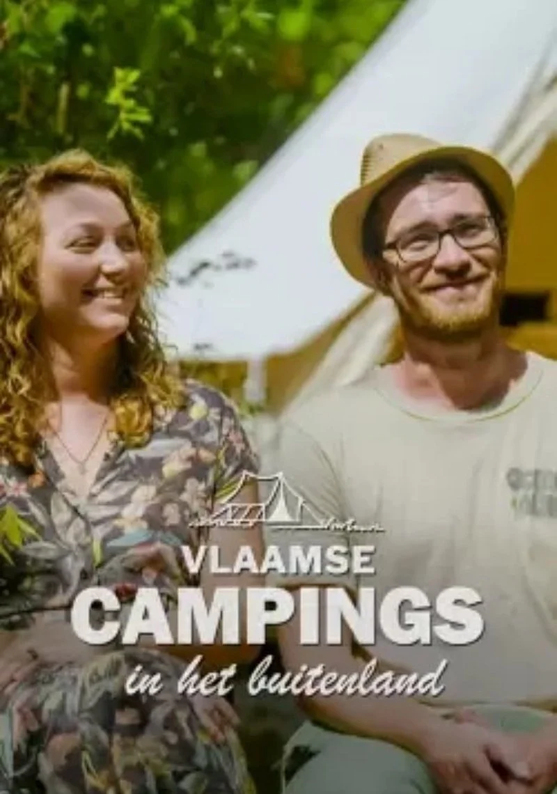Poster van Vlaamse Campings in het Buitenland