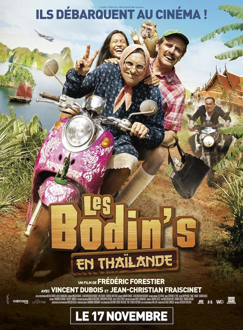 Poster van Les Bodin's En Thaïlande