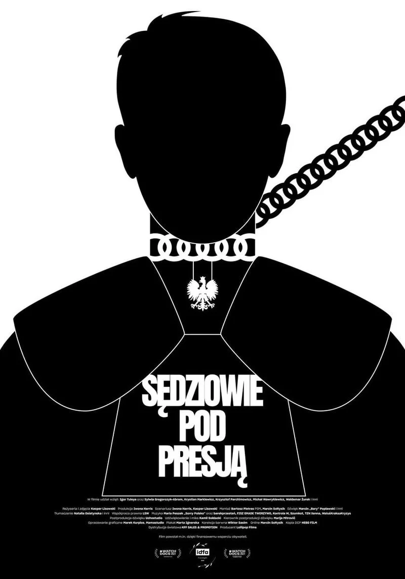 Poster van Sedziowie pod presja