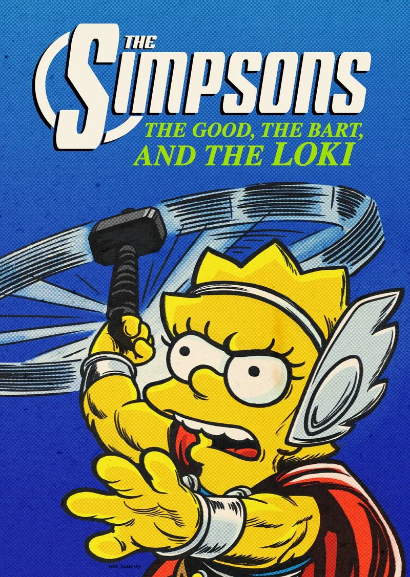 Poster van The Good, The Bart, and The Loki