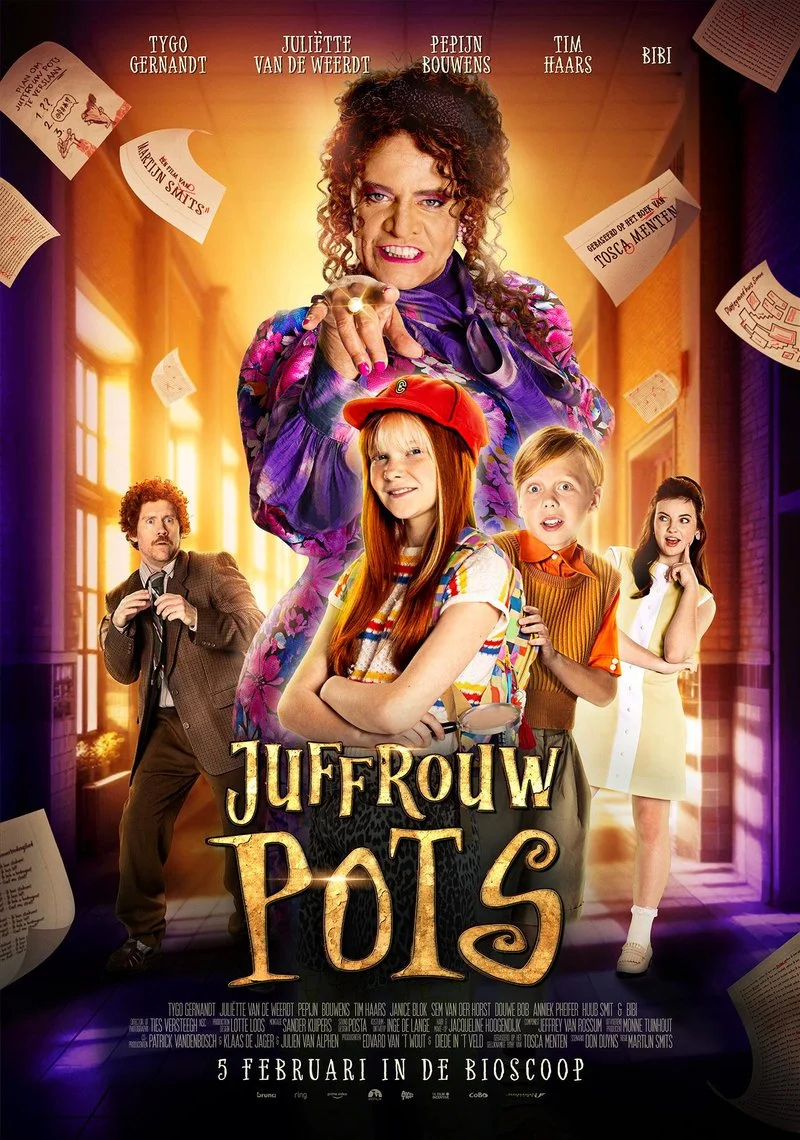 Poster van Juffrouw Pots