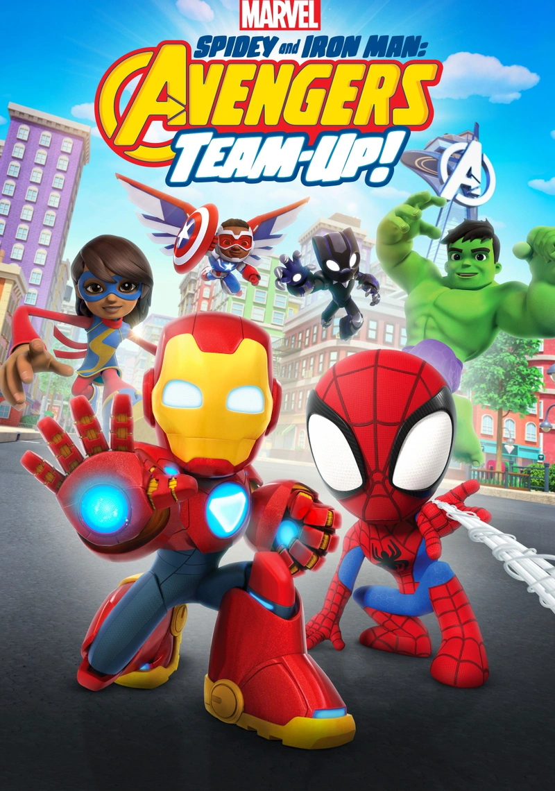 Poster van Spidey and Iron Man: Avengers Team Up!
