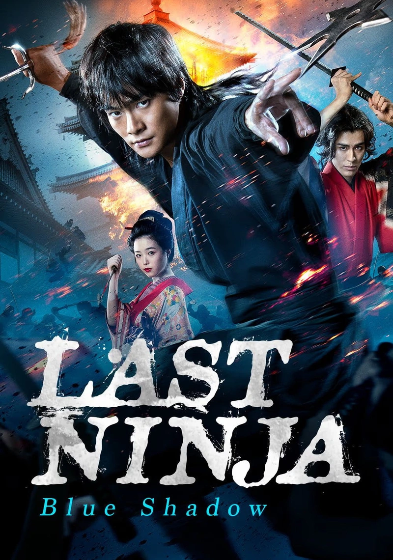 Poster van Last Ninja - Blue Shadow