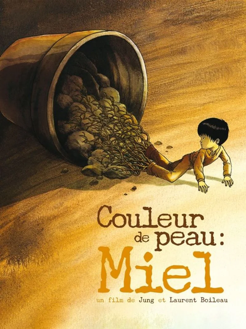 Poster van Couleur de peau : miel