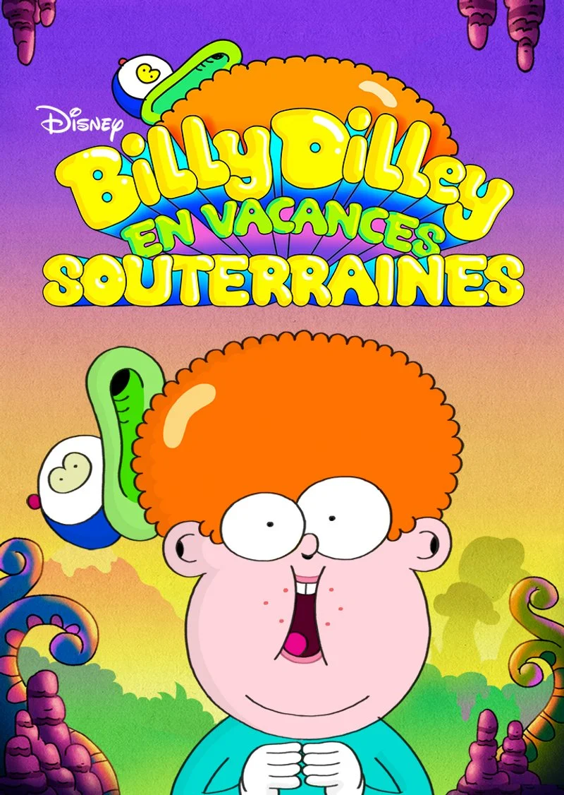 Affiche de Billy Dilley en vacances souterraines