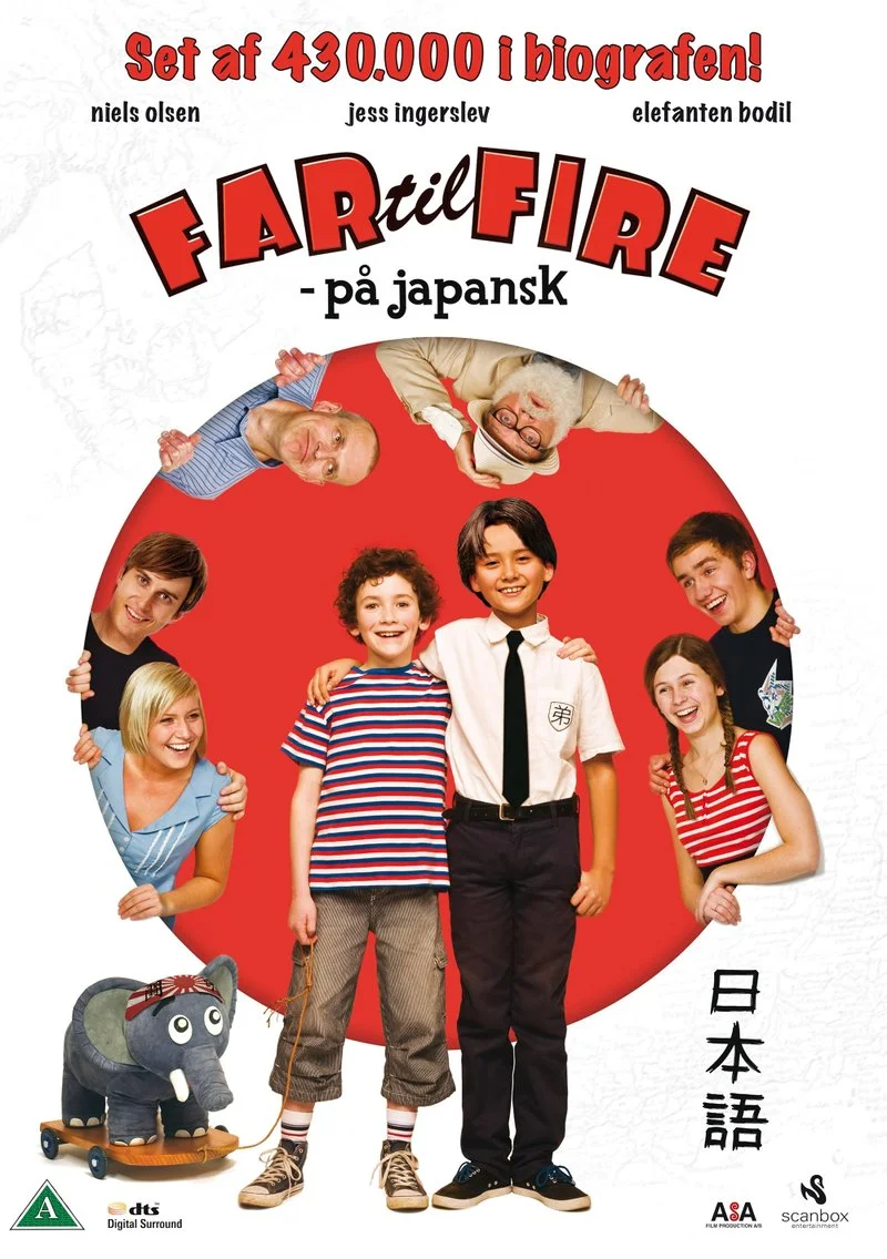Poster van Papa se plie en 4