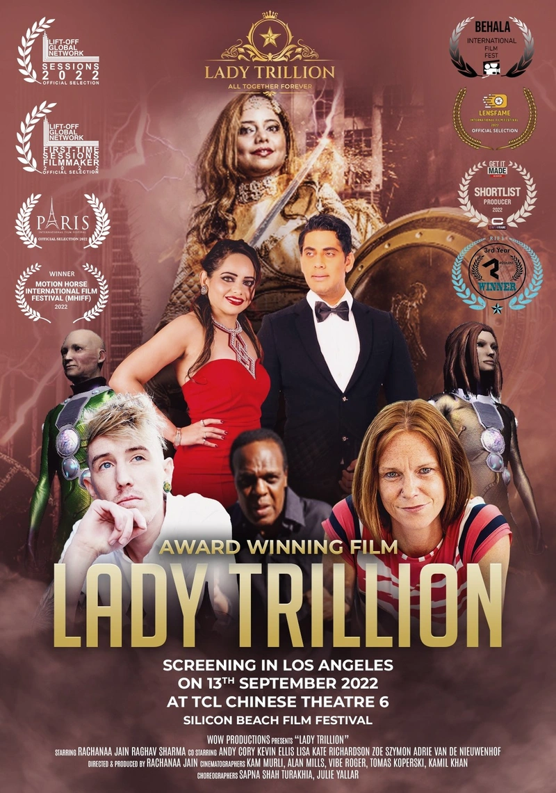 Poster van Lady Trillion