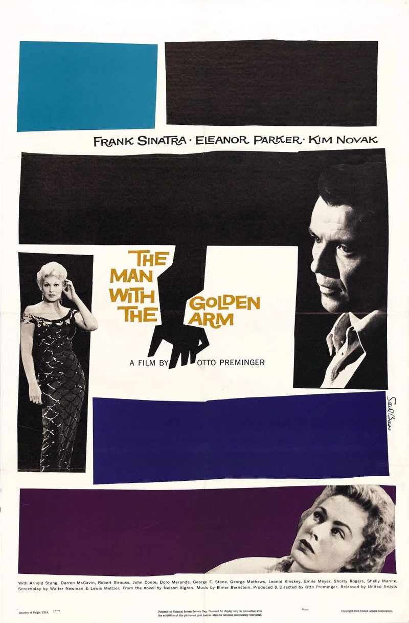 Affiche de L'homme au bras d'or