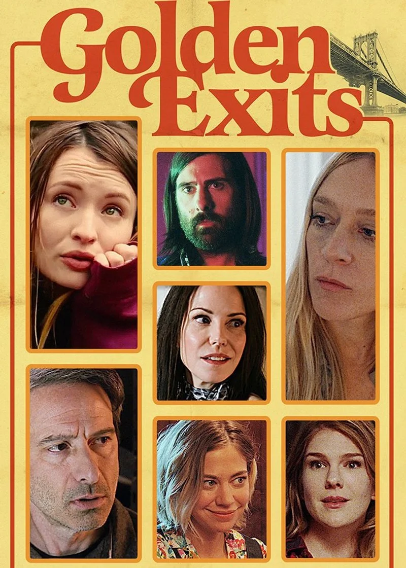 Poster van Golden Exits