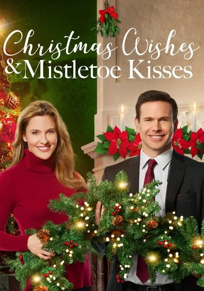 Affiche Christmas Wishes & Mistletoe Kisses