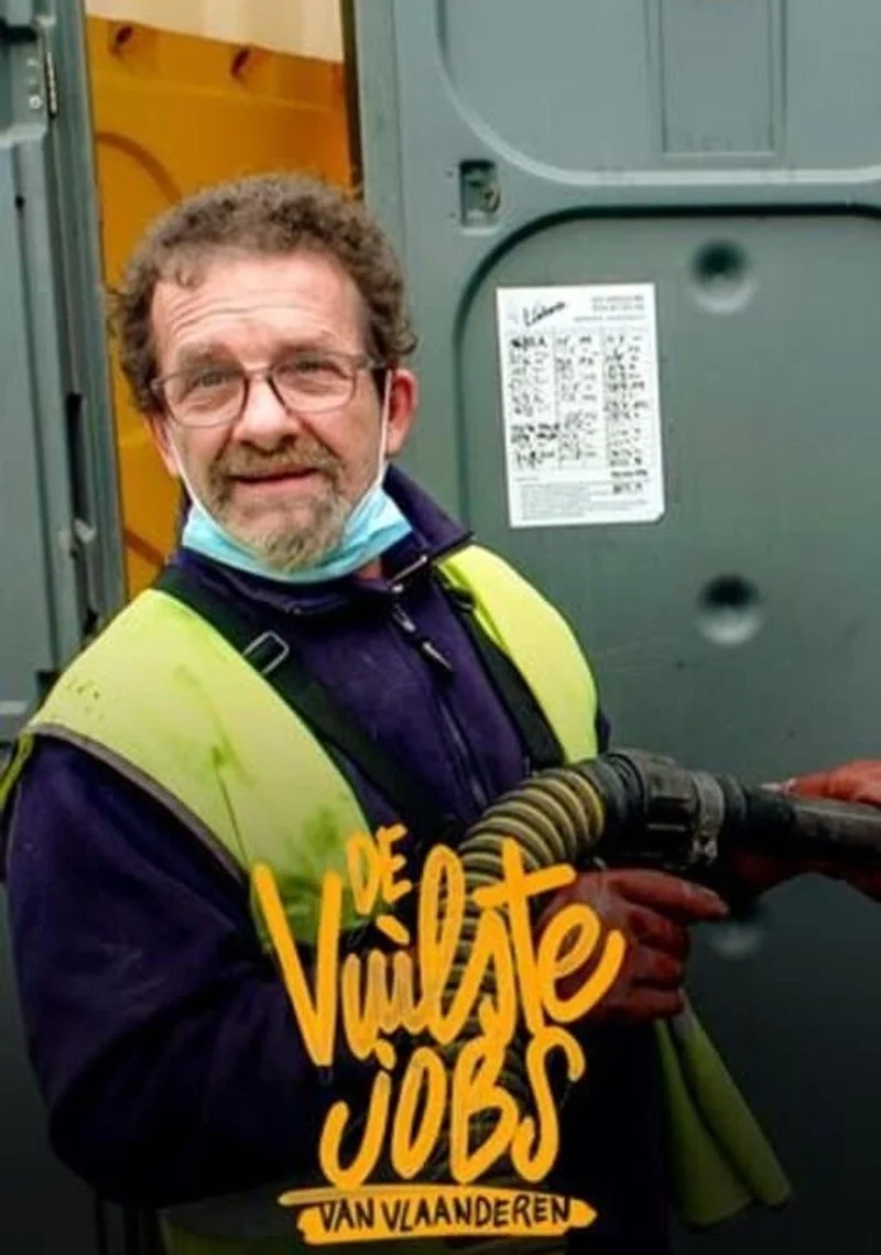 Poster van De Vuilste Jobs van Vlaanderen