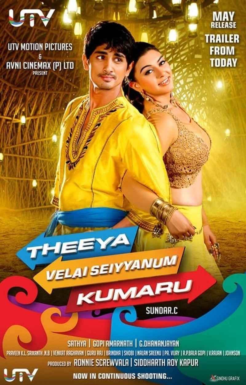 Poster van Theeya Velai Seyyanum Kumaru