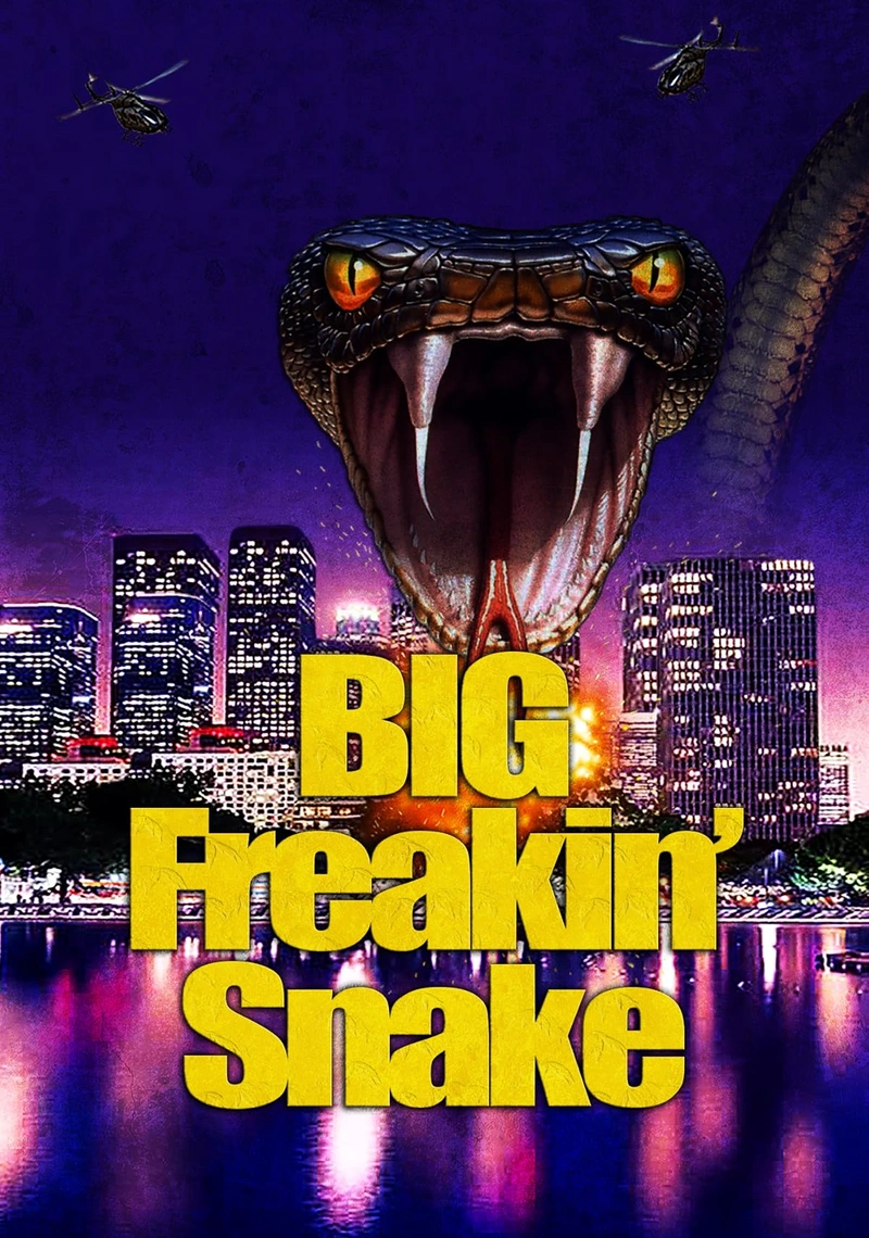 Poster van Big Freakin' Snake